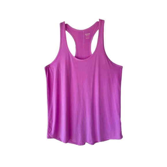 Mossimo Supply Co. Tops - MOSSIMO SUPPLY CO. WOMENS, RACERBACK T-SHIRT IN PURPLE. SIZE L
